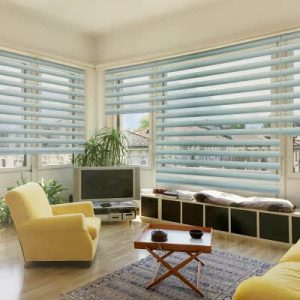 3 Tones Gradient Korean Blinds