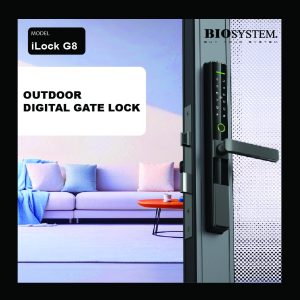 Biosystem ilock G8 Outdoor Digital Gate Lock