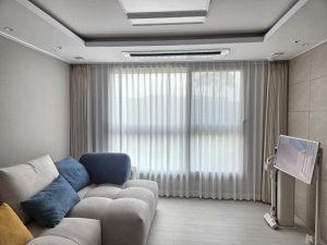 Double Pleated Day & Night Curtain