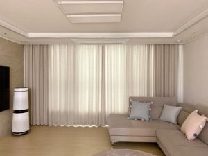 Double Pleated Night Curtain
