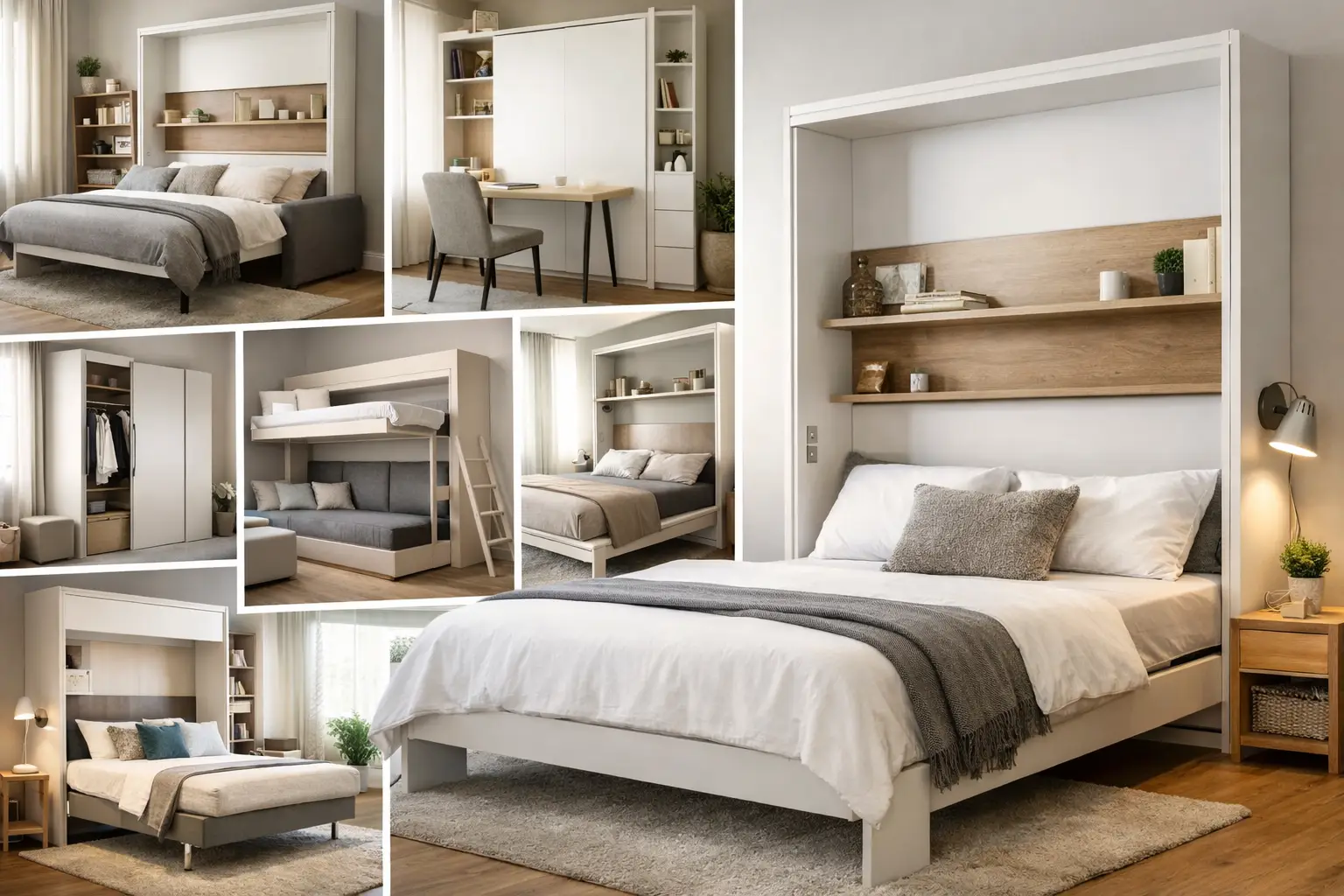 9 Wall Bed Ideas for Small Rooms