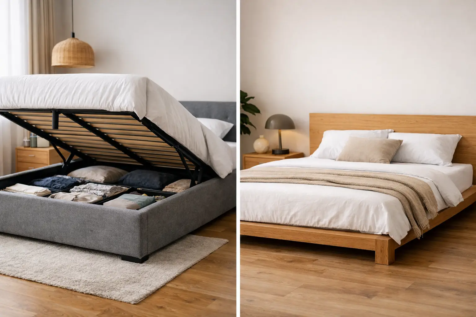 Storage Bed vs Platform Bed: Which Fits Best?